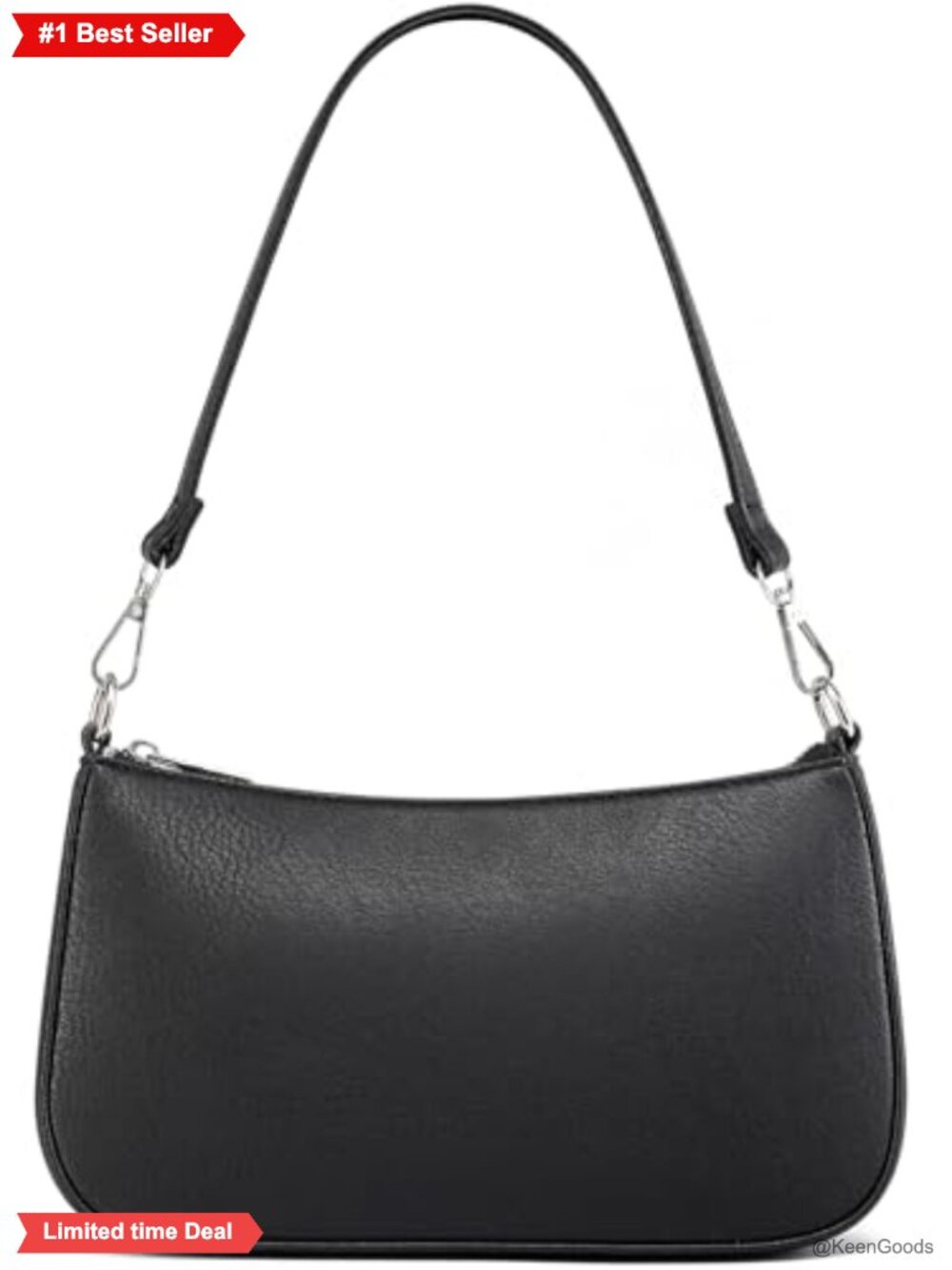PU Leather Hobo Shoulder Bag Crossbody Purse 2 Removable Straps